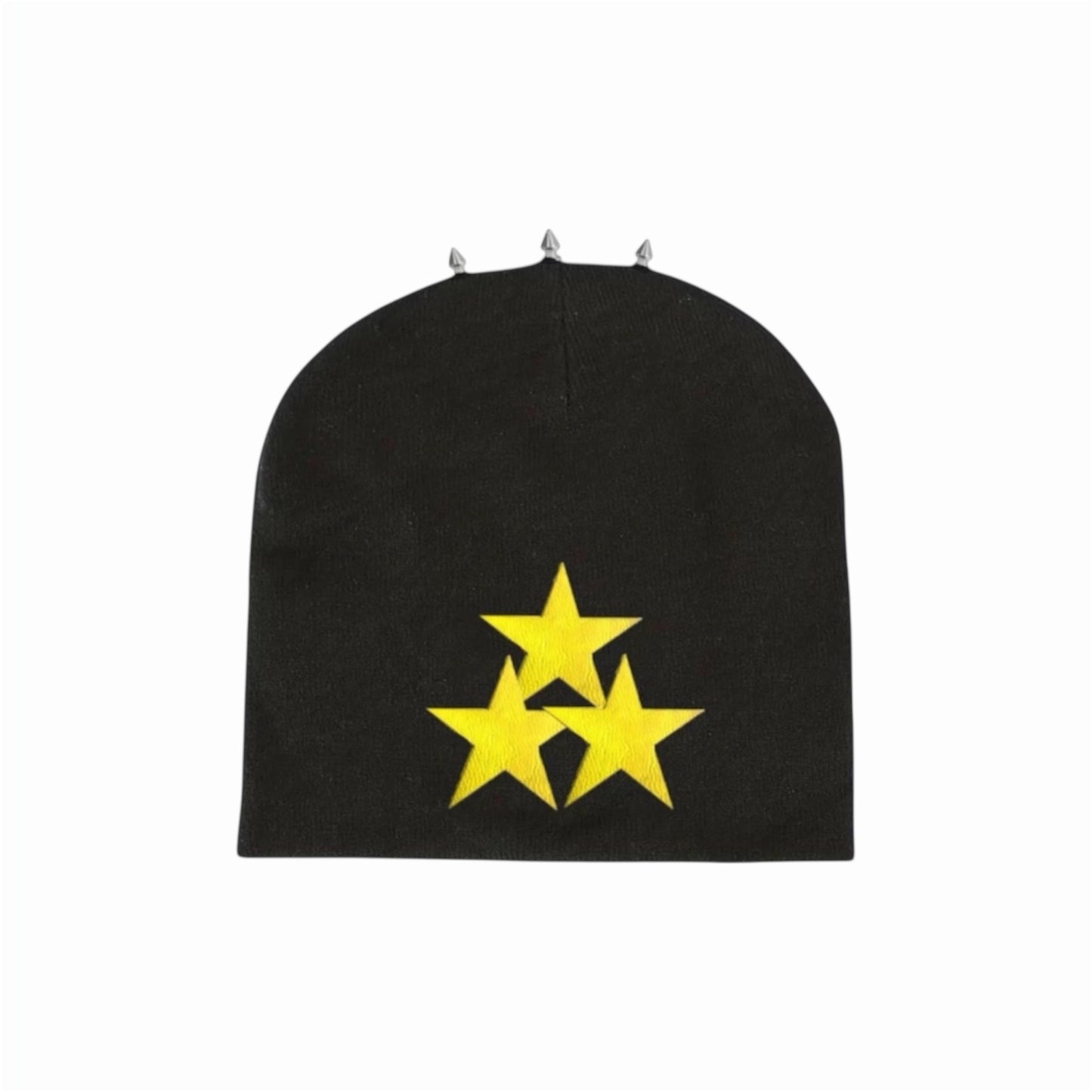 Leather Patch Beanie