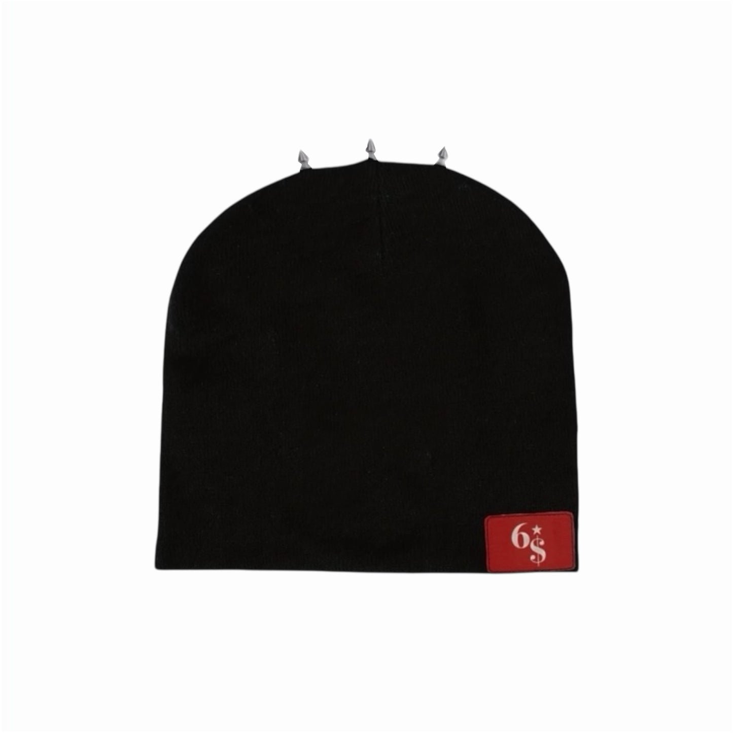 Leather Patch Beanie